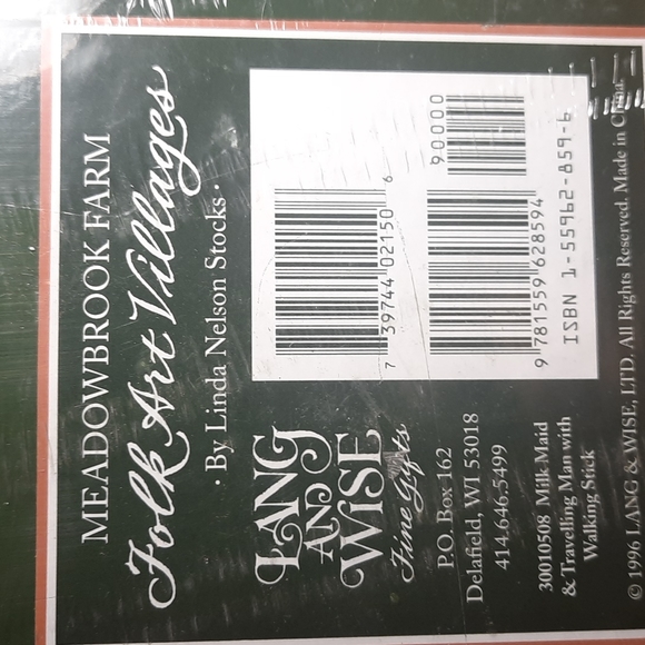 New Lang and Wise Meadowbrook Farm Milk Maid & Traveling Man - Picture 4 of 5